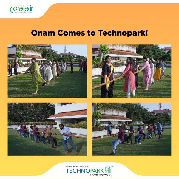Onam comes to Technopark
